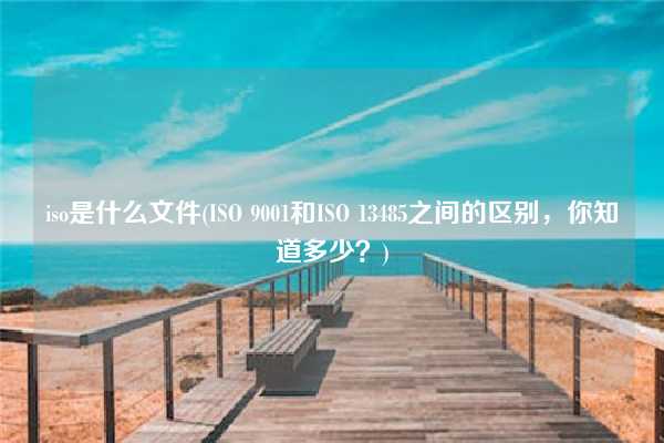 iso是什么文件(ISO 9001和ISO 13485之間的區(qū)別，你知道多少？)